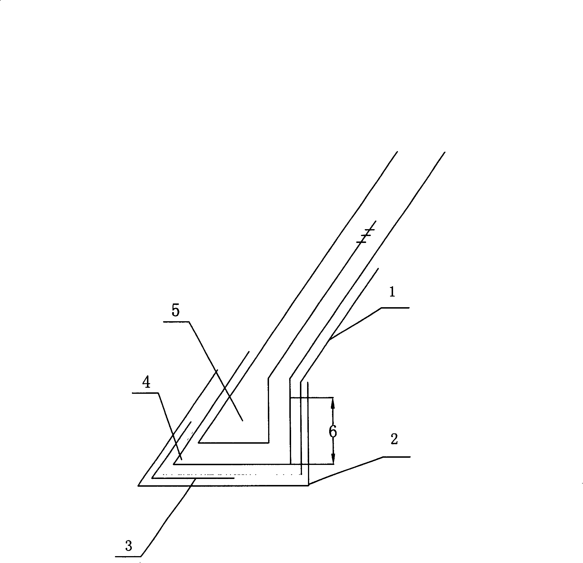 Tubeless diagonal tyre