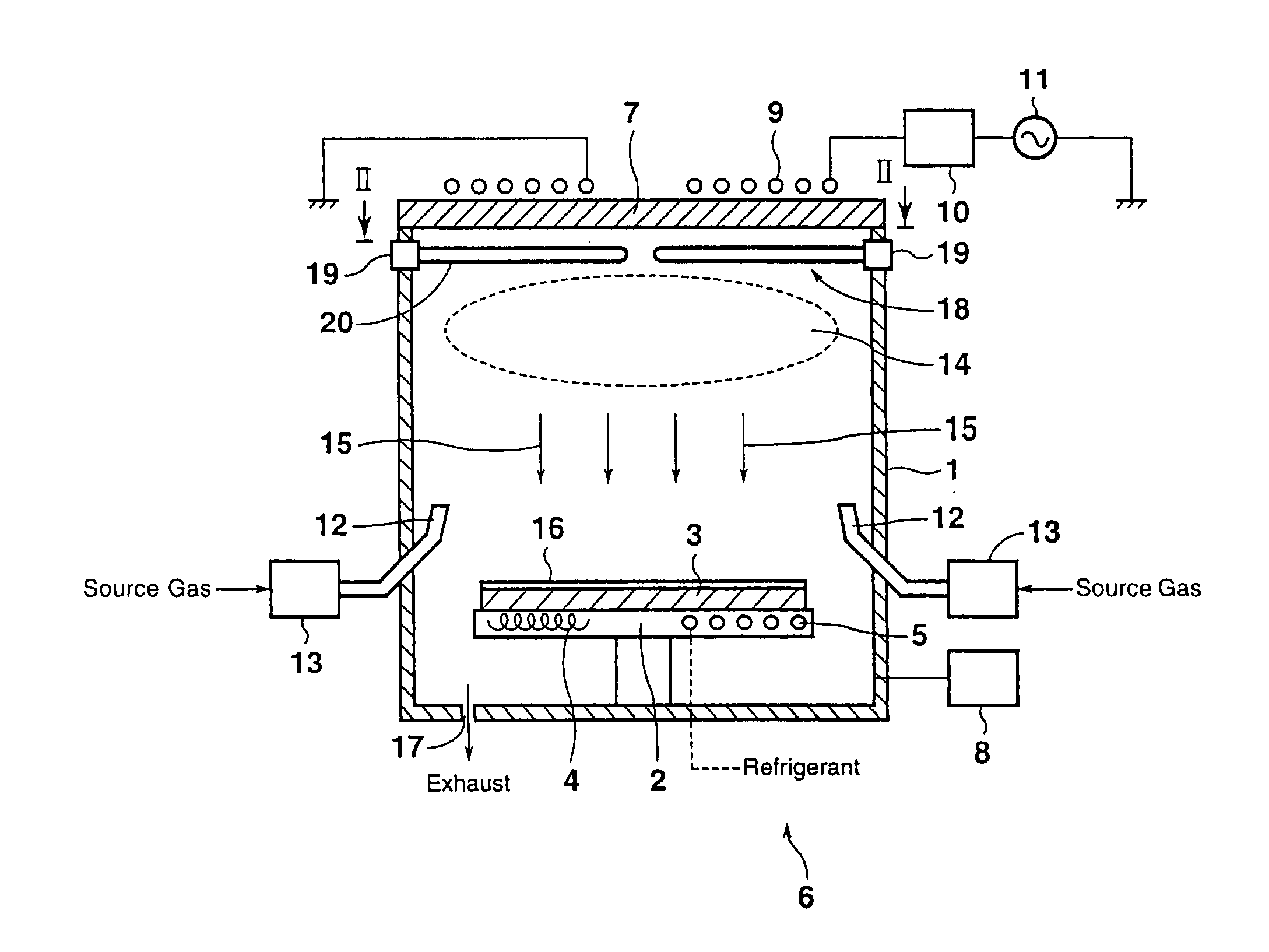 Metal film production apparatus