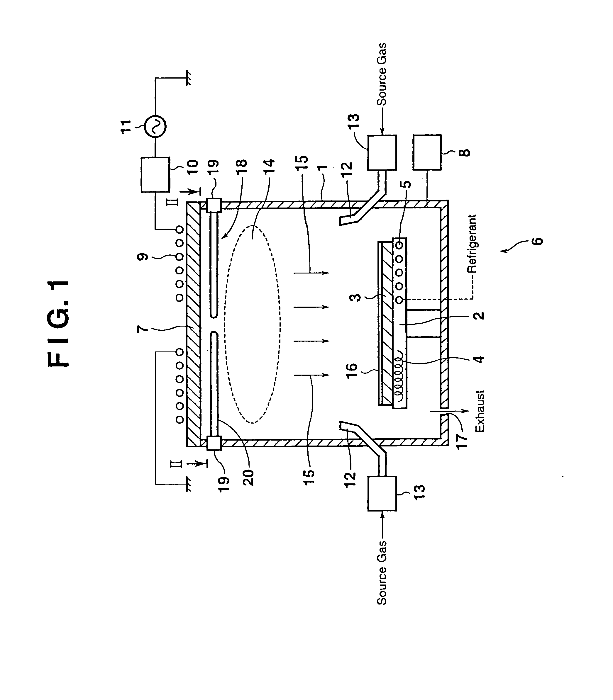 Metal film production apparatus