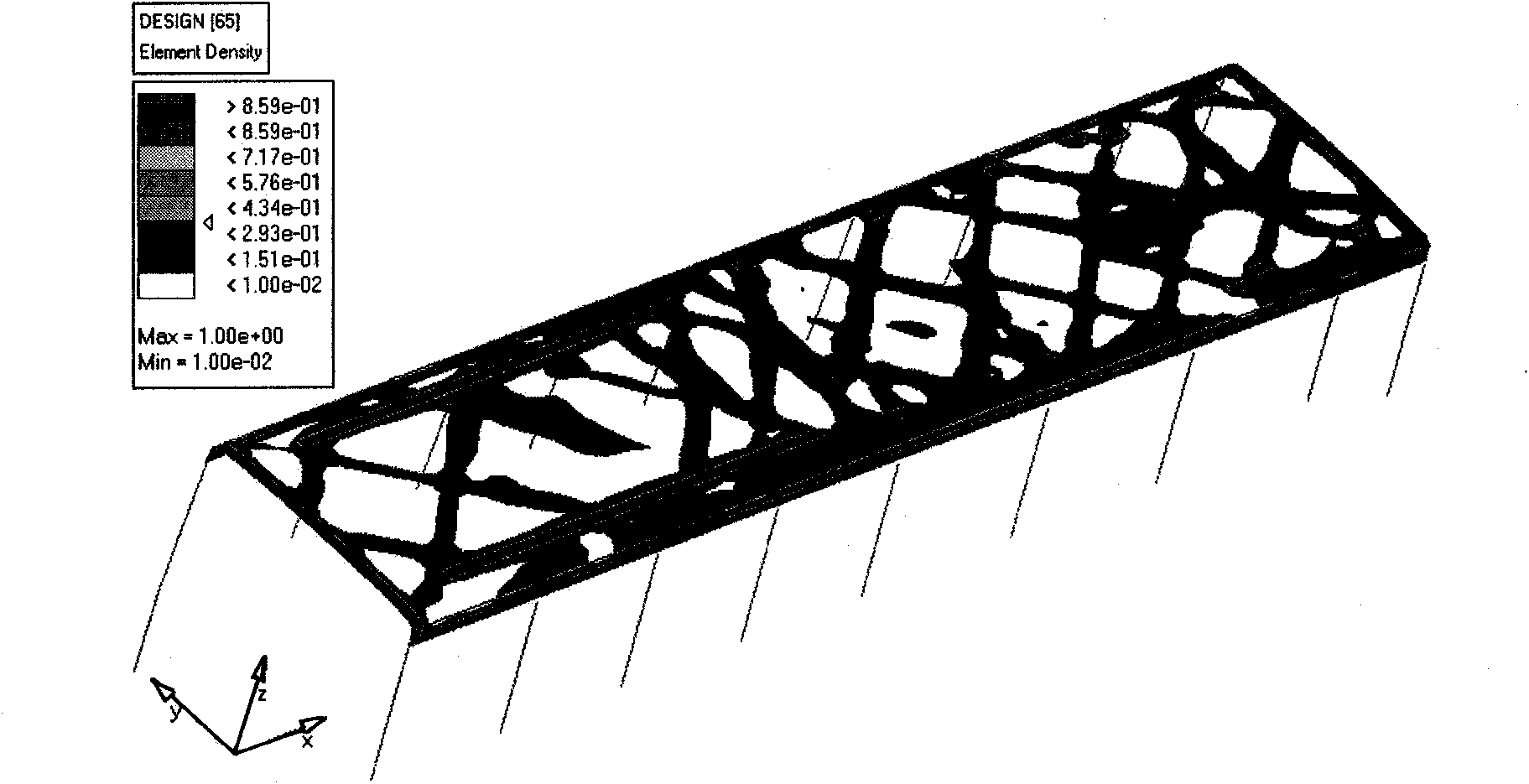 Method for determining dual-layer top cover of motor coach with top-positioned gas cylinder