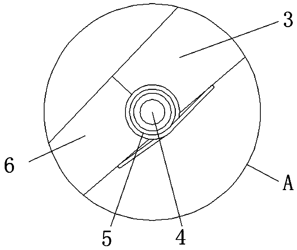 Crane hook structure convenient to turn