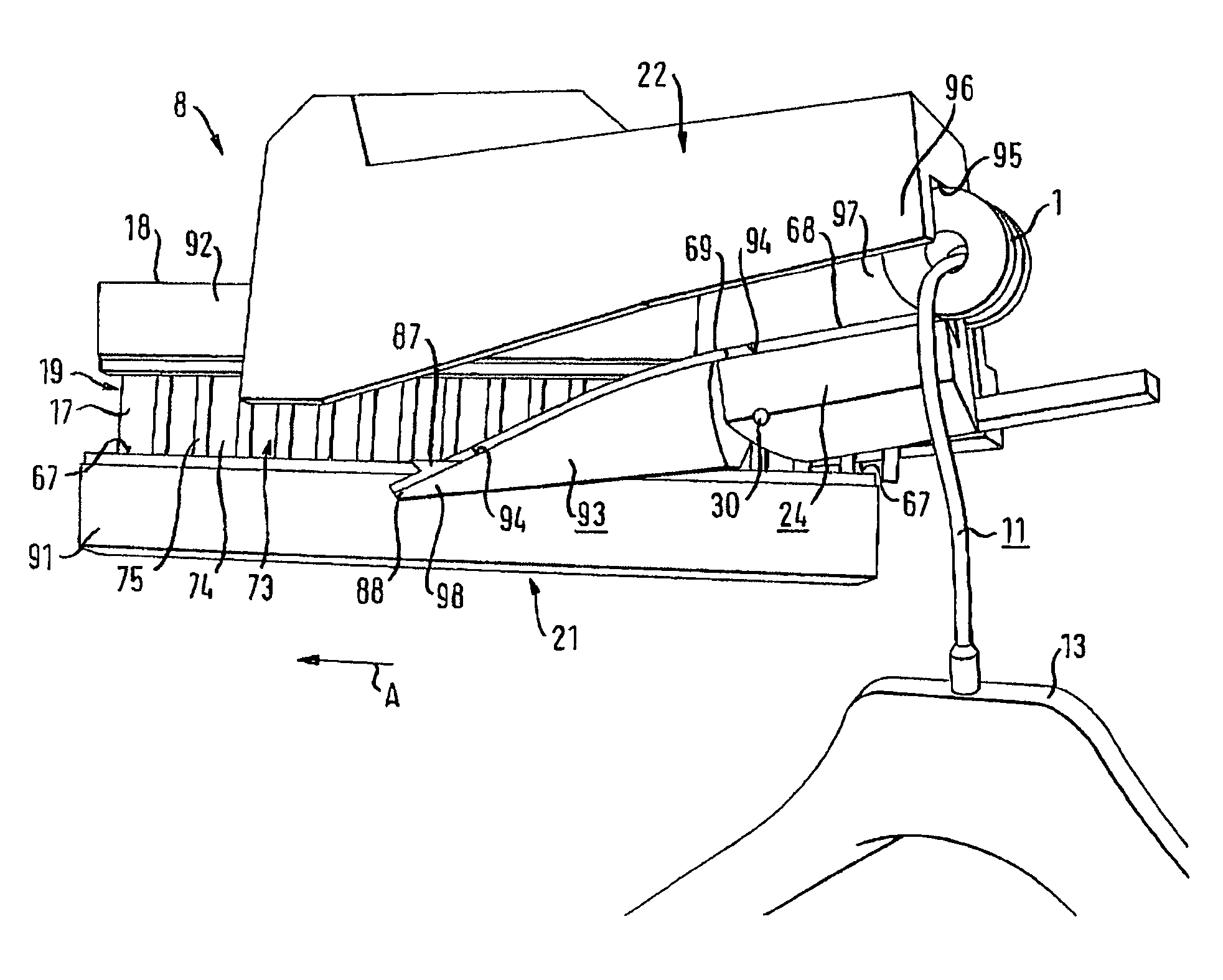 Suspension-conveyor diverter