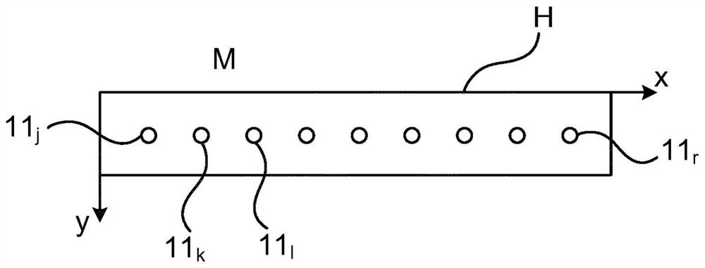 Method and apparatus for determining temperature distribution in a mold plate for a metal manufacturing process