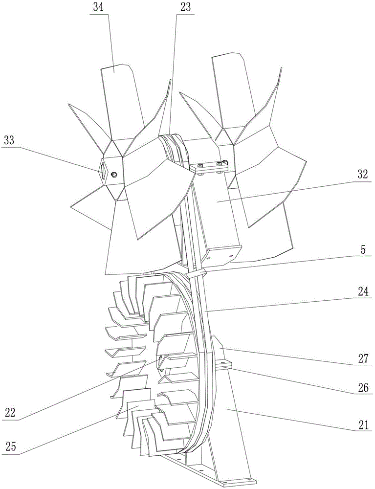 Environmental protection and energy-saving explosion-proof fan based on water source of underground water tank