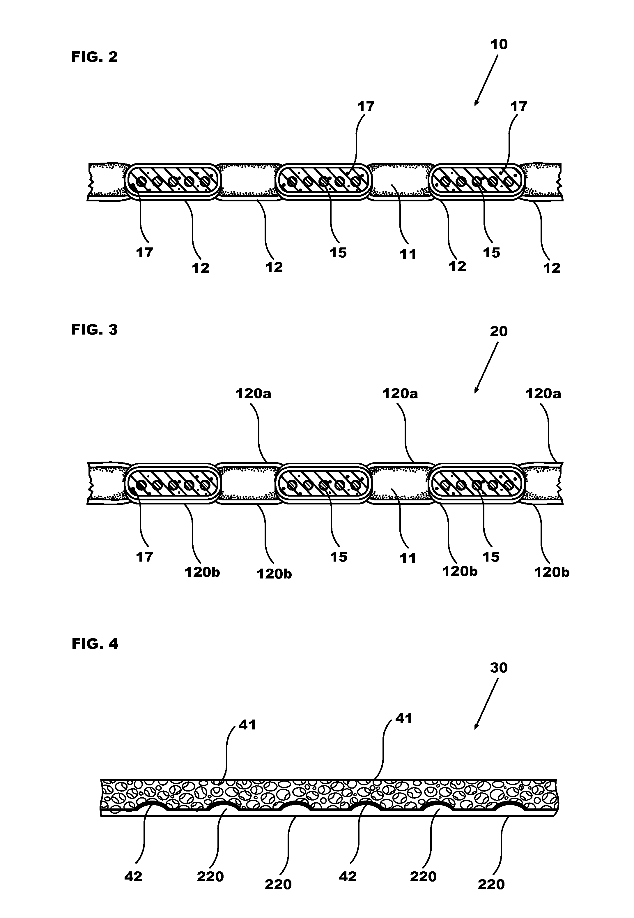 Foamed surface covering with coherent layer