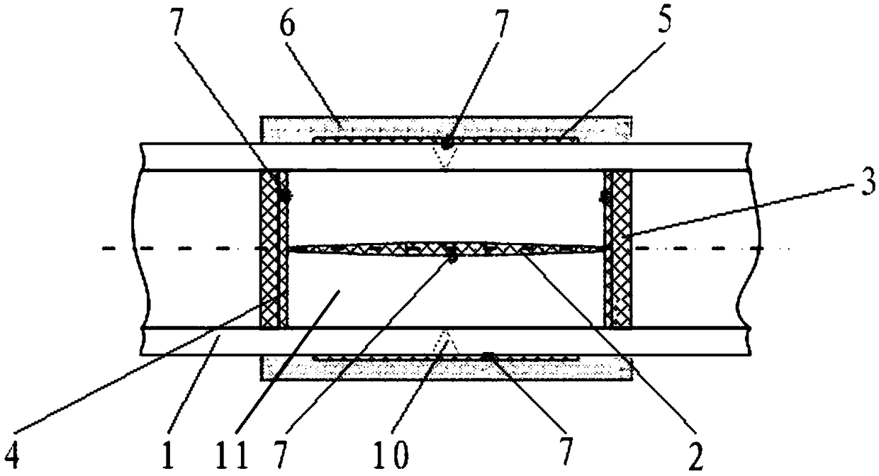 Method for guaranteeing uniformity of heat treatment of large-diameter thick-wall pipe weld