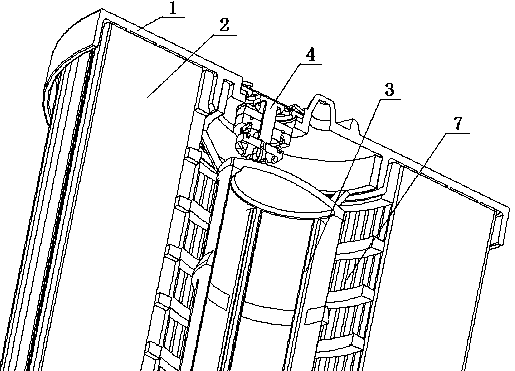 Fuel filter core with safety valve