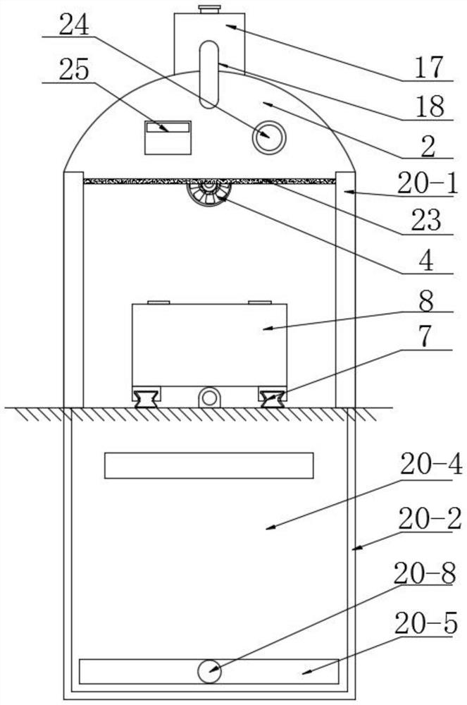 Test device for simulating high temperature in tunnel fire