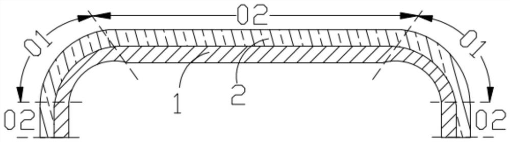 Composite foam layer and display module