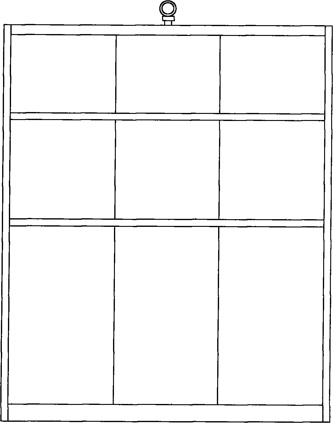 High-temperature resistant energy-saving environment-friendly low-voltage switch cabinet