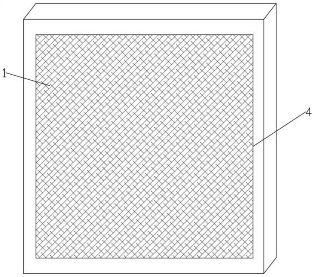 Composite glass fiber cloth with good flame retardance and preparation method thereof