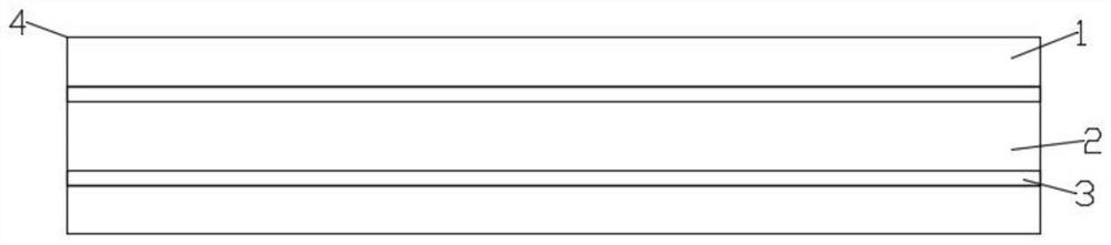 Composite glass fiber cloth with good flame retardance and preparation method thereof