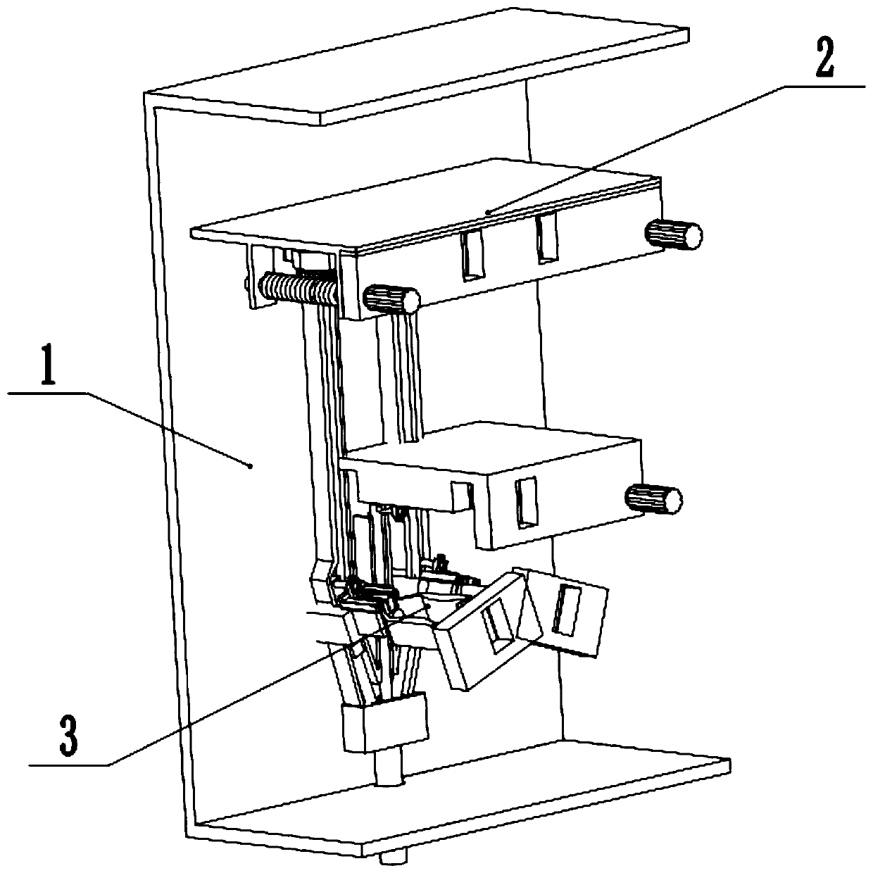 Manual locking anti-electric shock socket