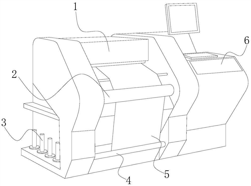 A textile machine with drying function