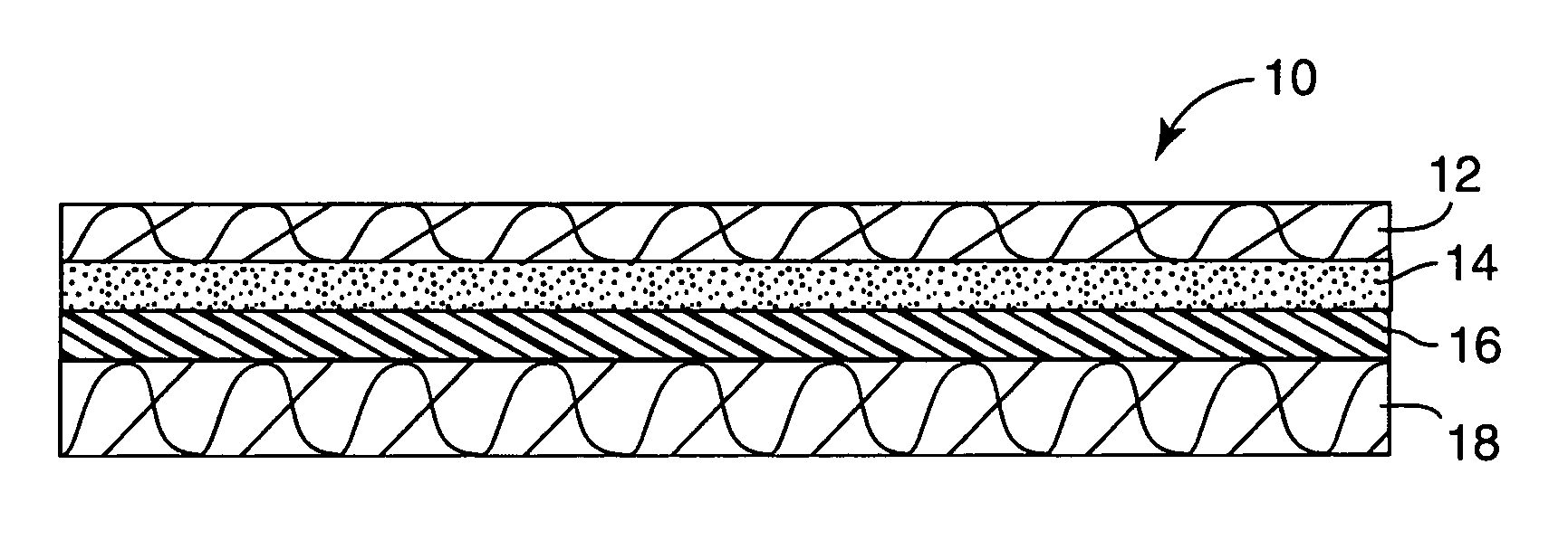 Process for preparing a K-type polarizer