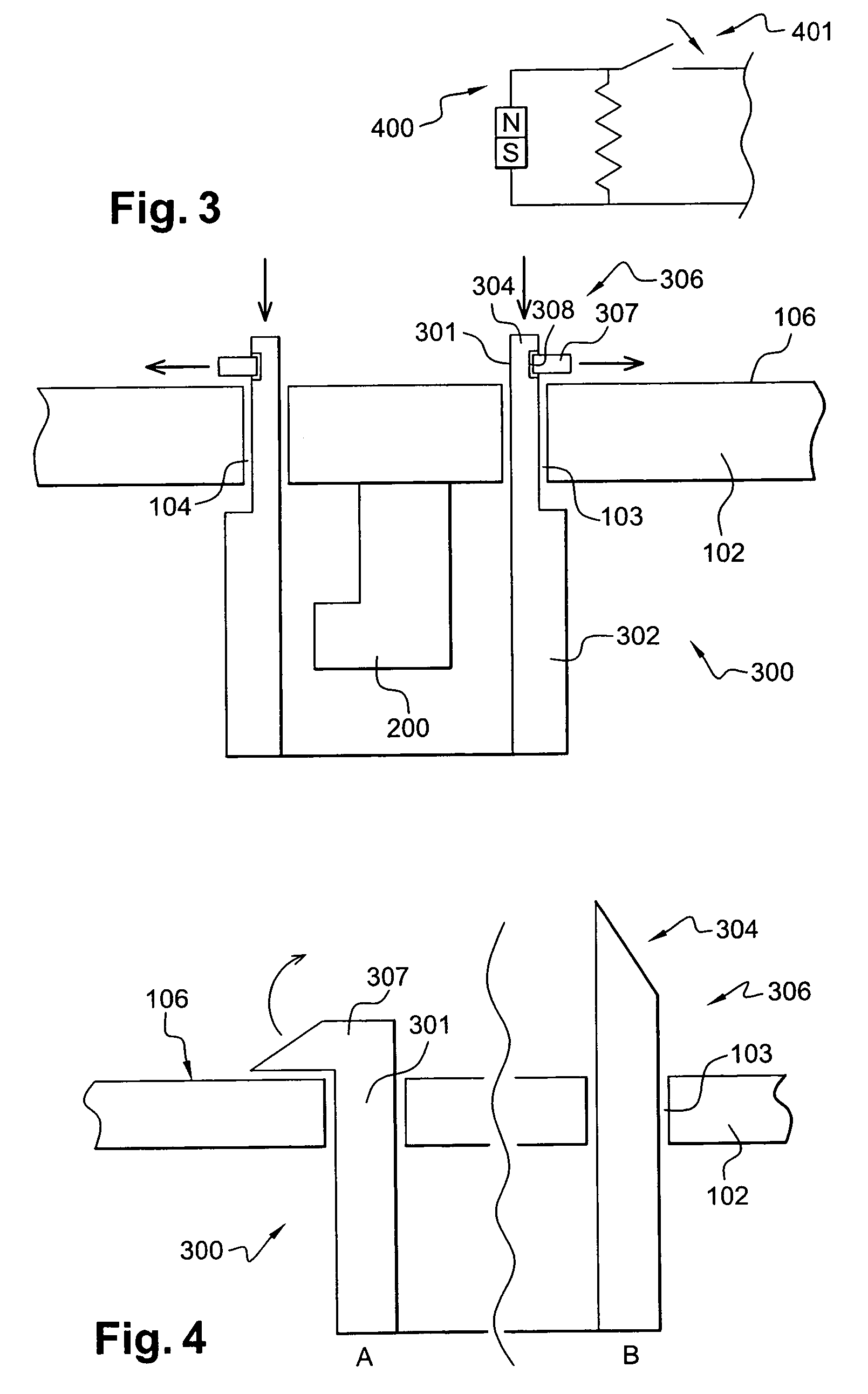 Device for the protection of a probe joined to an external wall of an aircraft