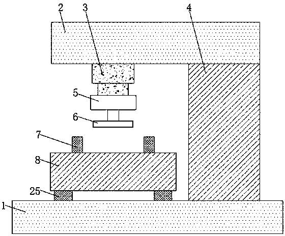 Casting grinding equipment with clamping function