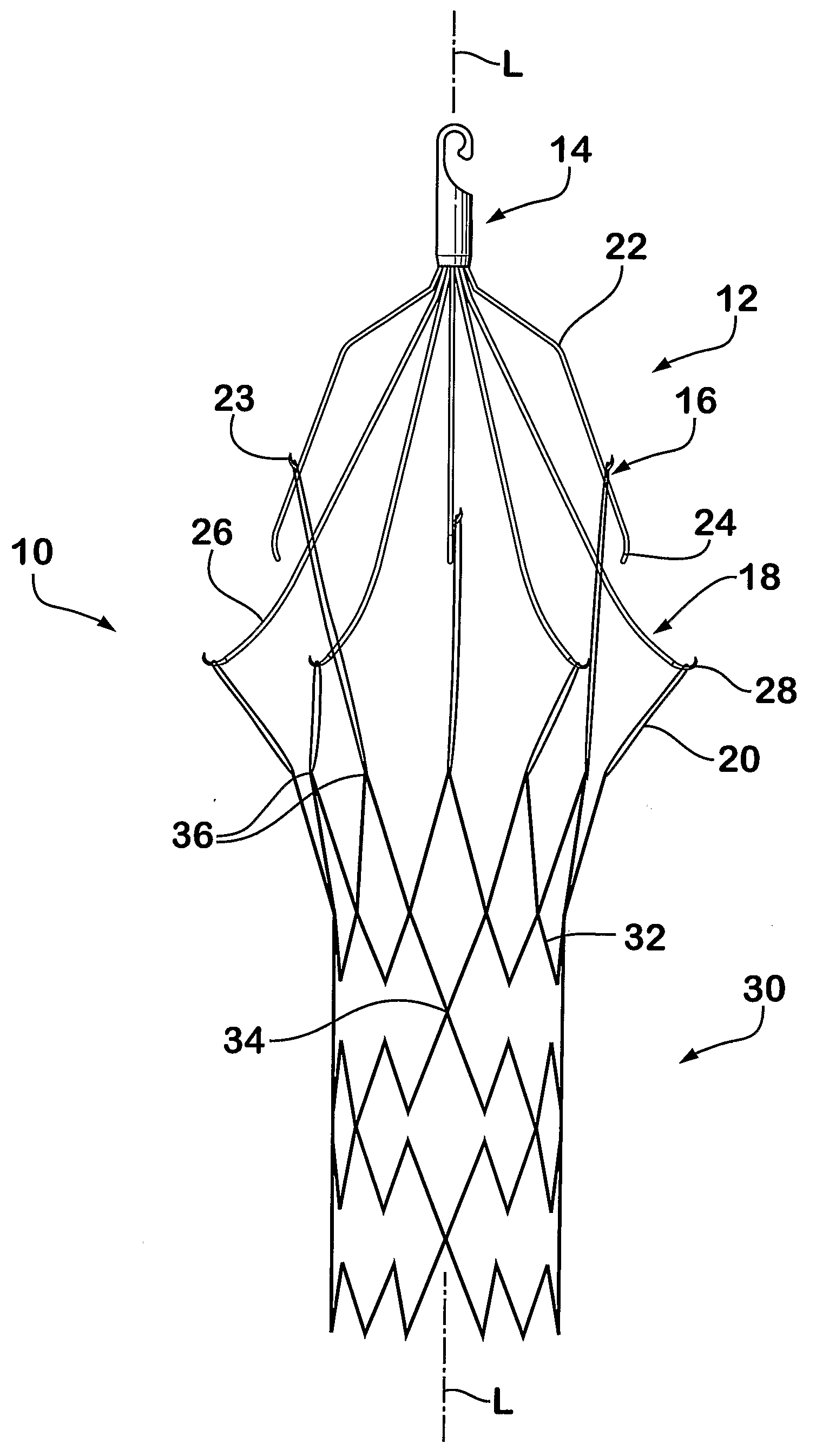 Vena Cava Filter with Stent