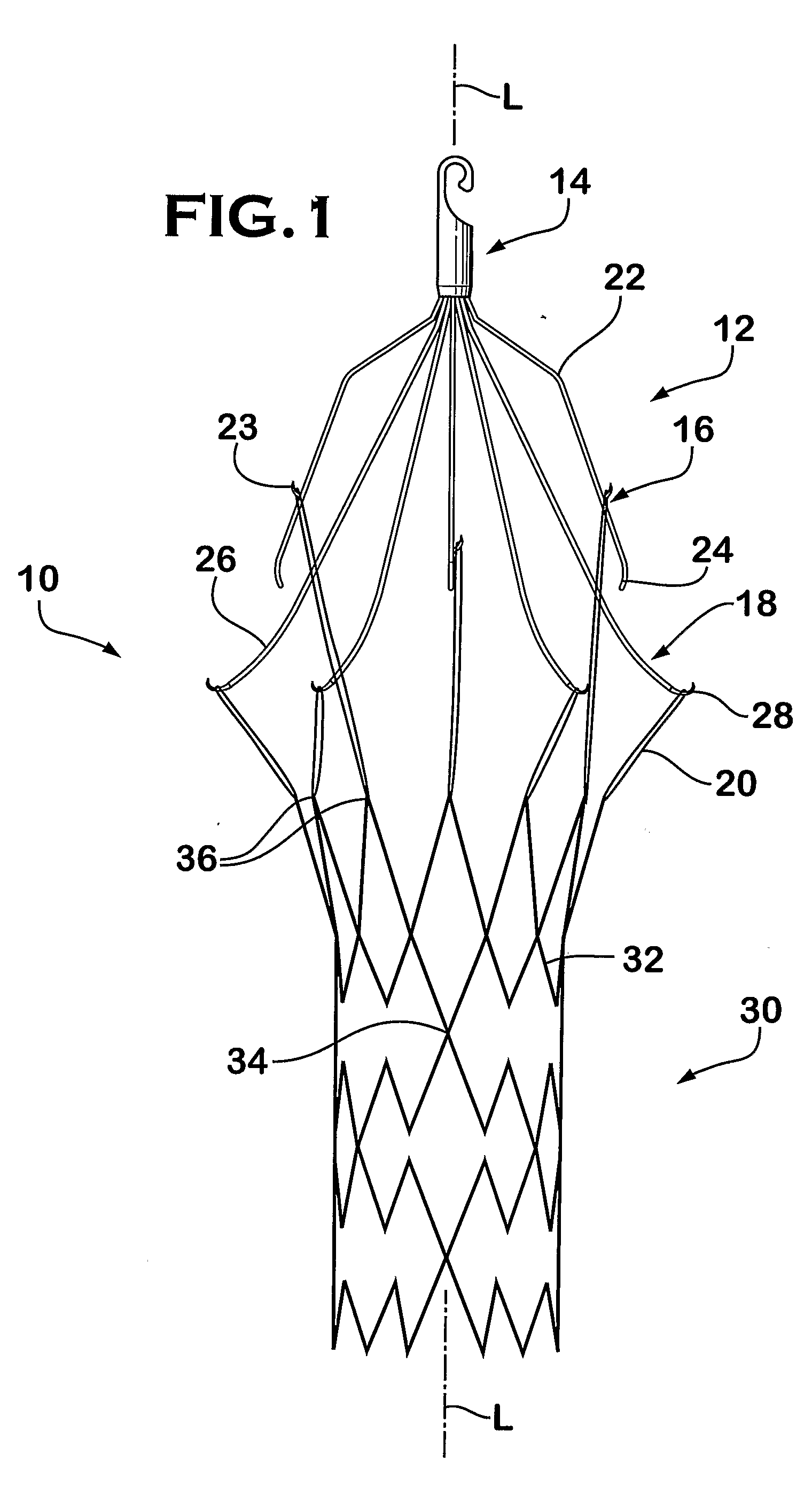 Vena Cava Filter with Stent