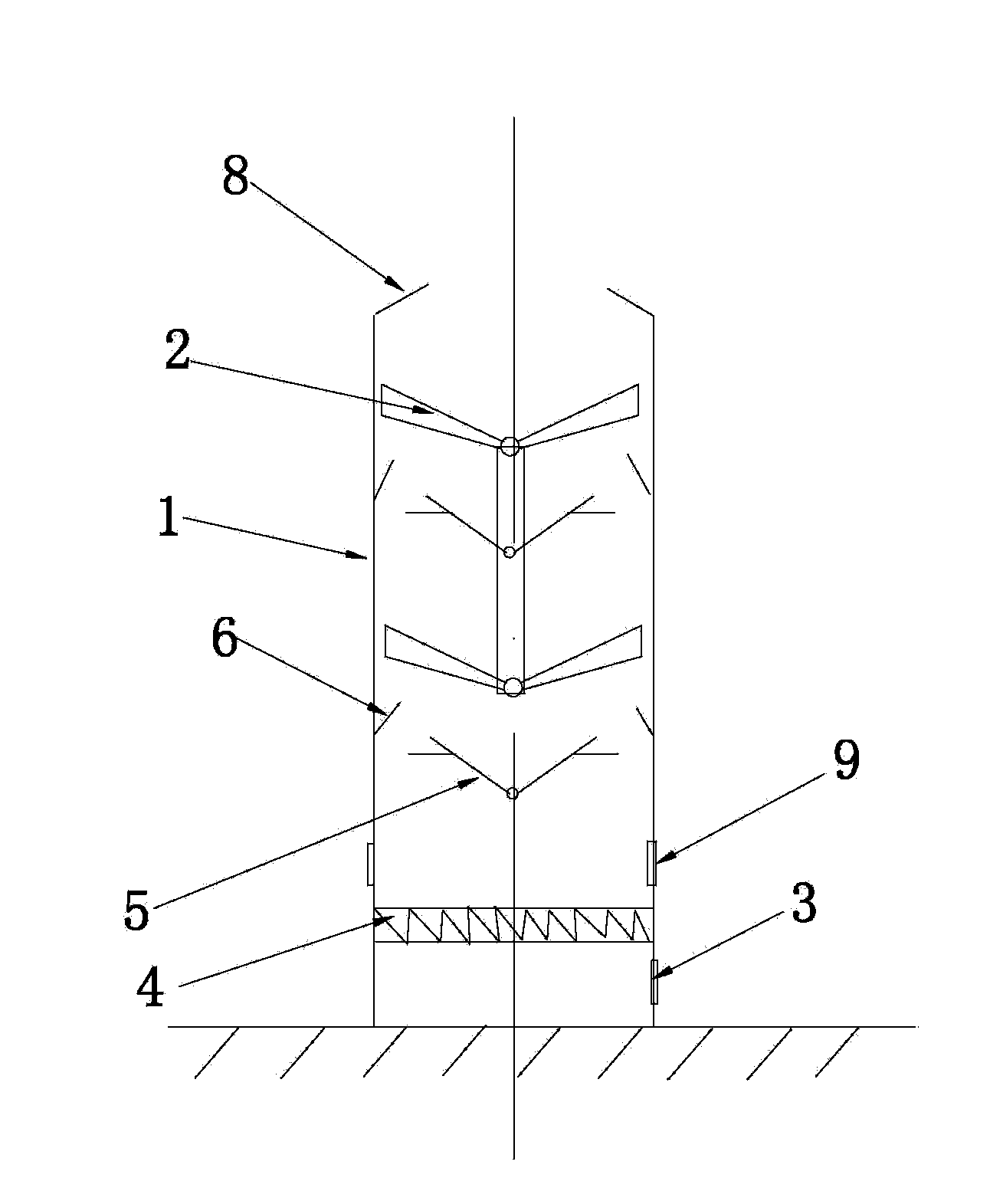 High-efficiency air barrel generation method and system