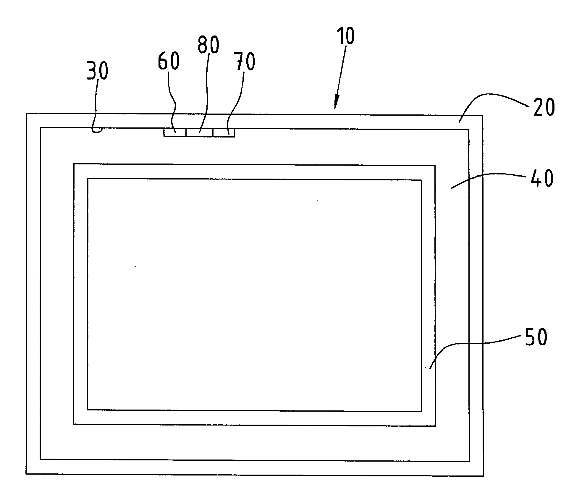 Method and device for accepting postal items