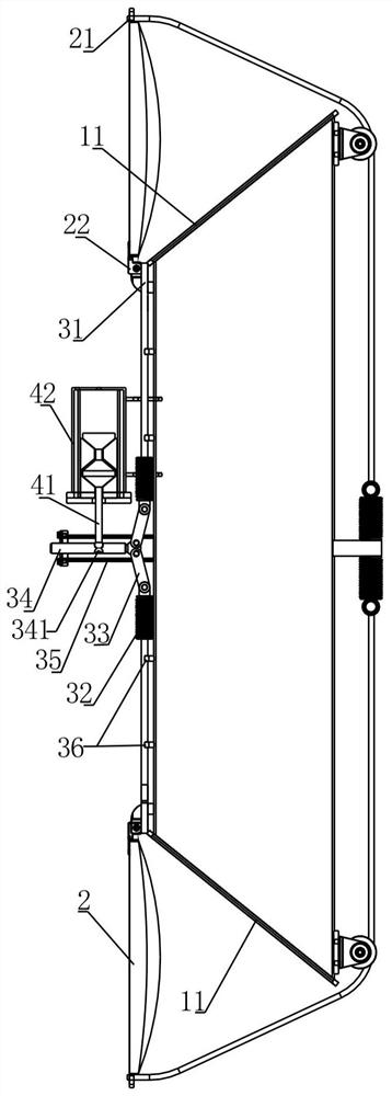 Tandem type deepwater automatic fixed-depth water quality sample collector