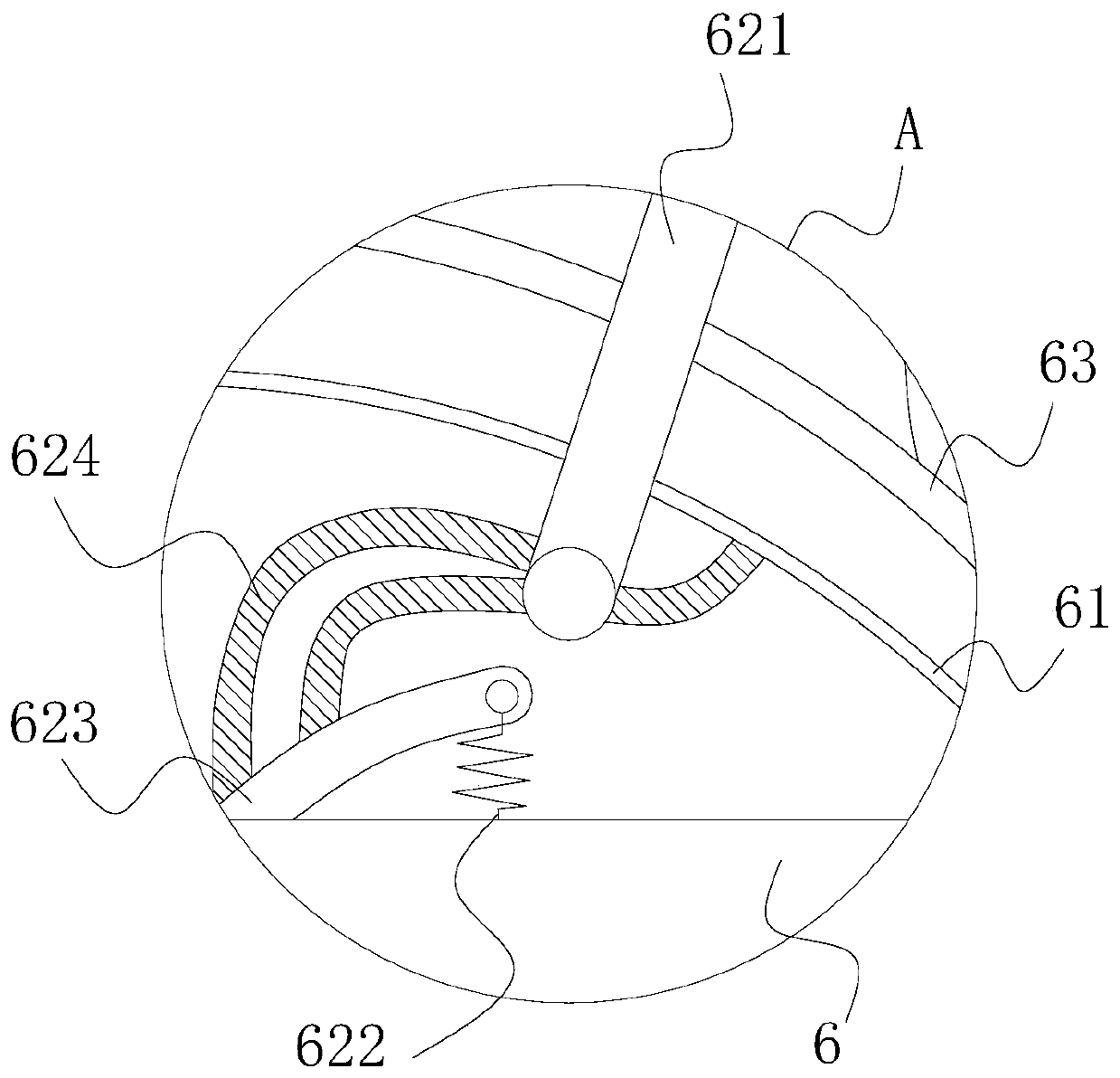 Central server heat dissipation device based on big data