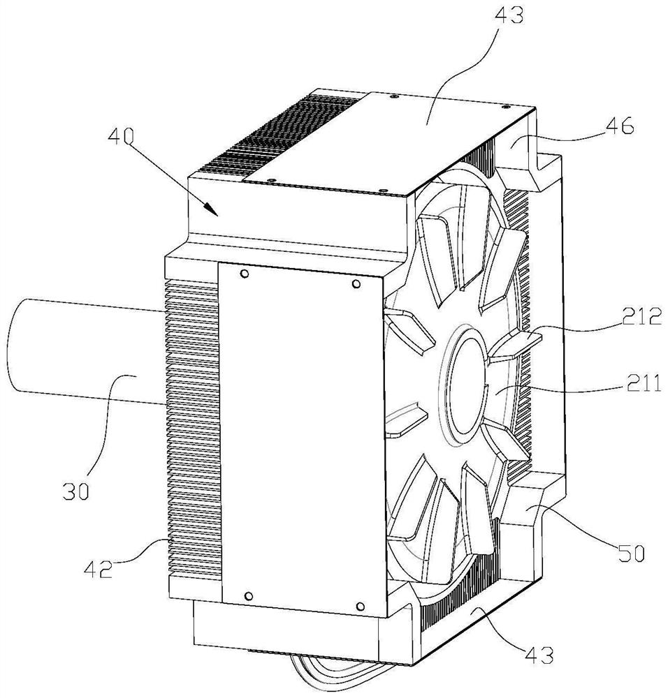 Self-cooled axial flux motor