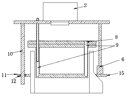 Quick cooling mechanism of plastic kneading machine