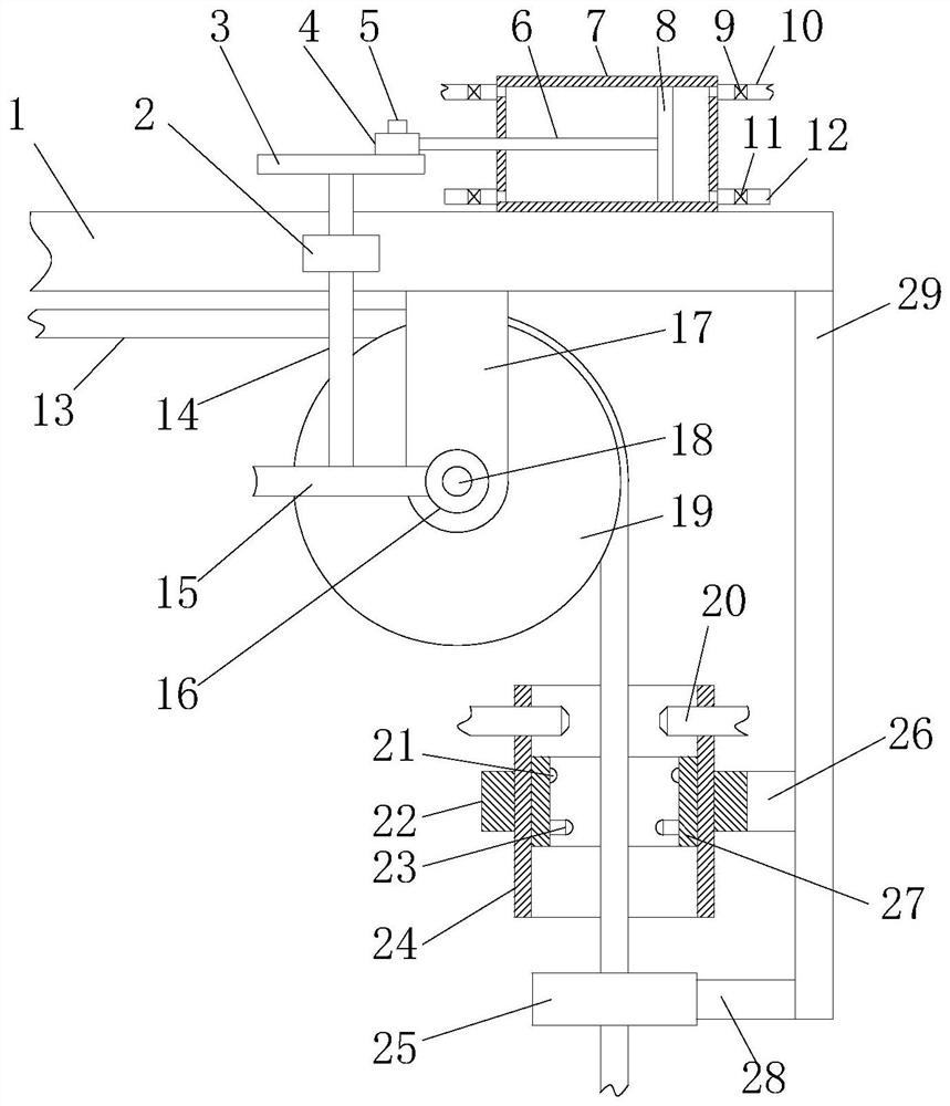 Steel cable detection device for constructional engineering hoisting equipment