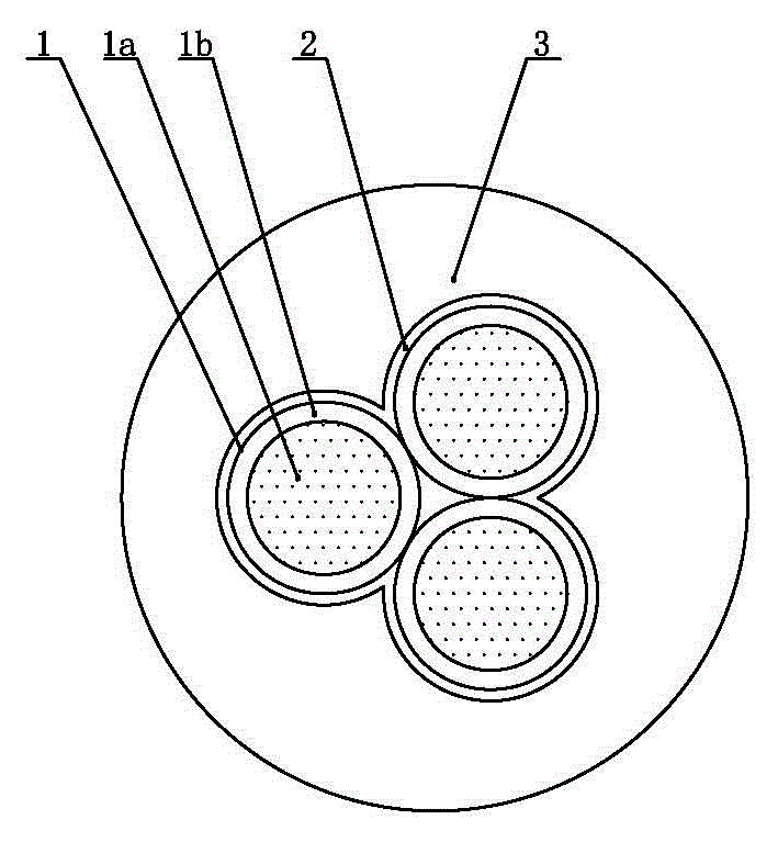 Salt-corrosion-resistant torsion-resistant power cable for offshore wind power and manufacturing method thereof