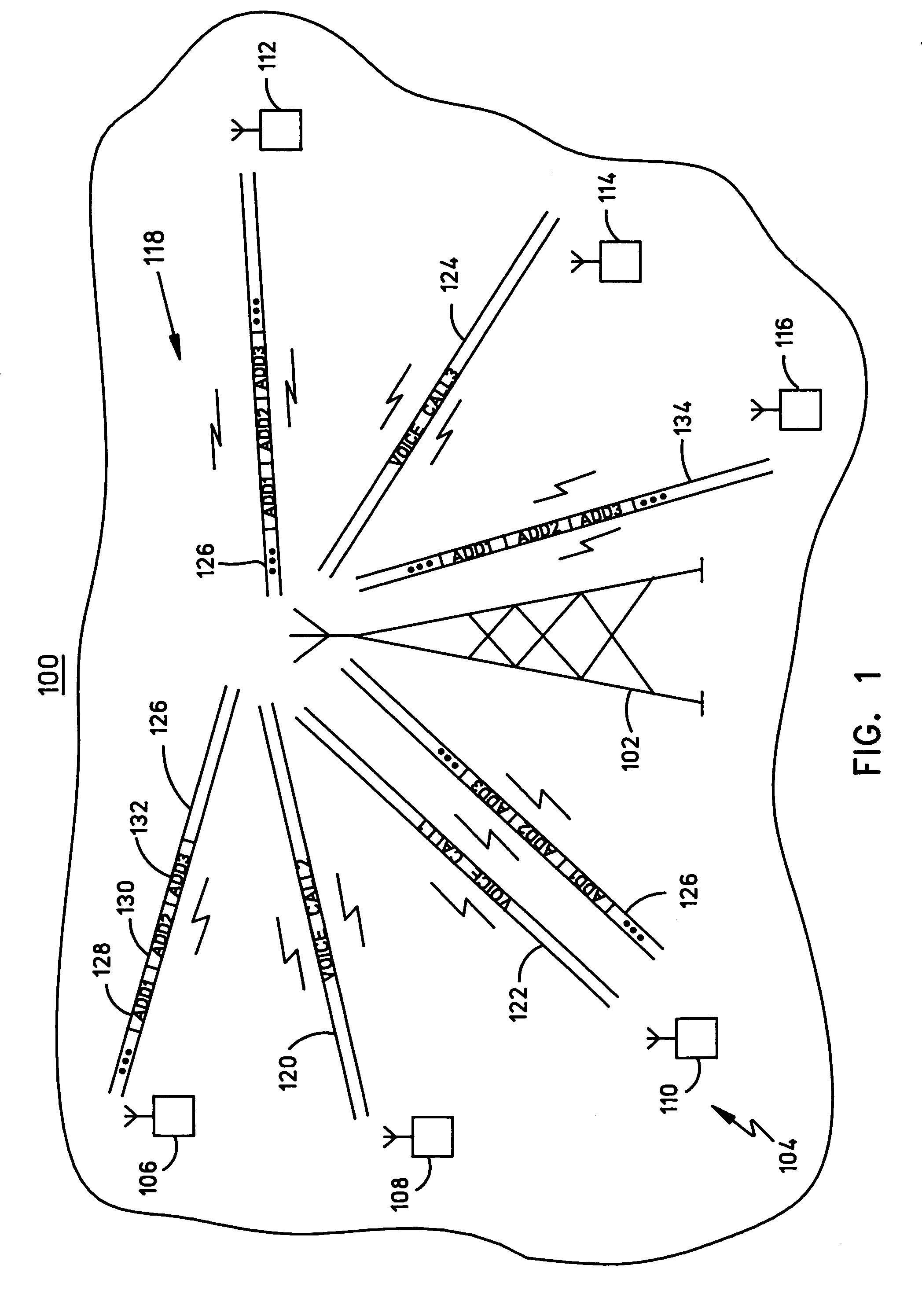 Methods and apparatus for use in communicating voice and high speed data in a wireless communication system