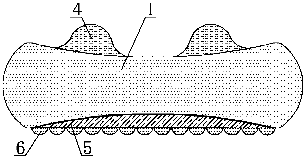 Fixing pillow cushion for head angiography of patient with hypertension