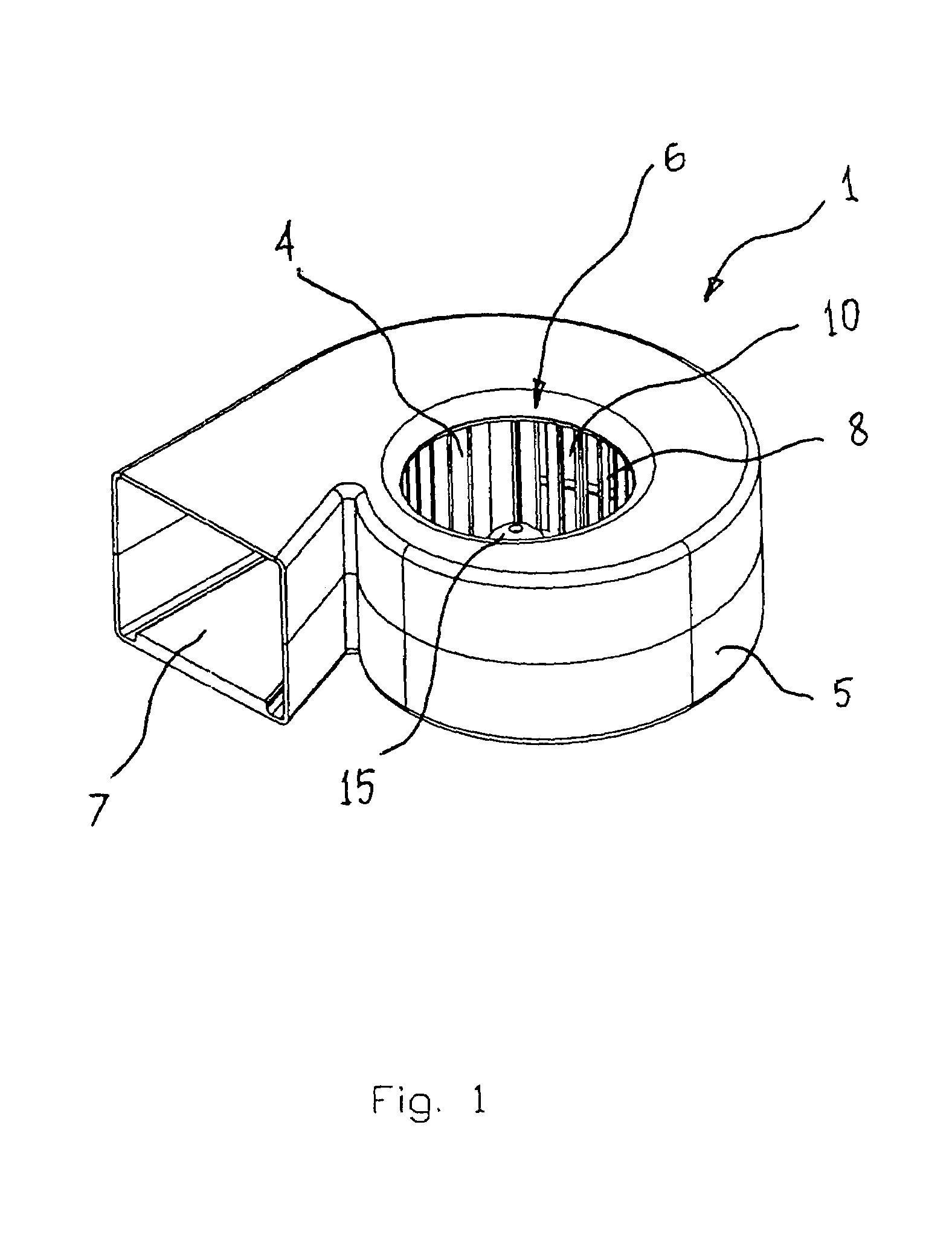 Integrated blower for cooling device