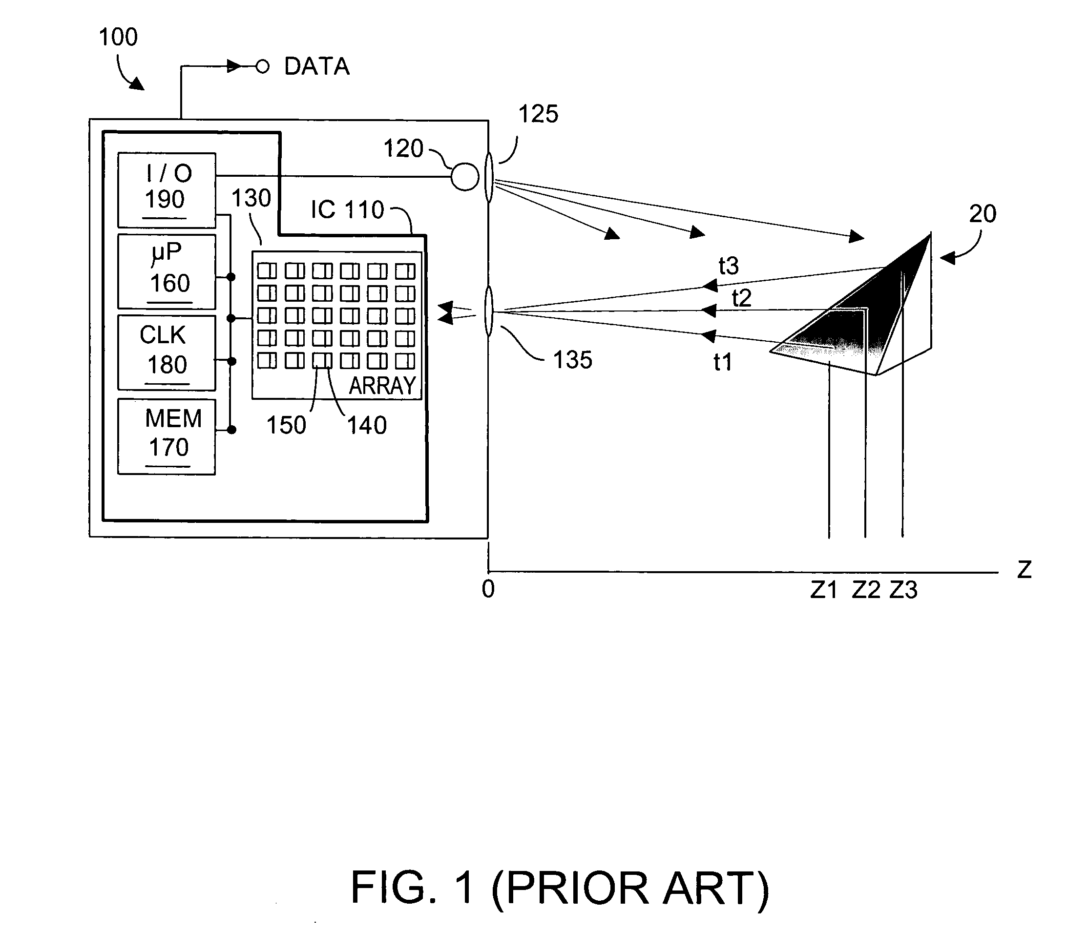 Method and system to segment depth images and to detect shapes in three-dimensionally acquired data