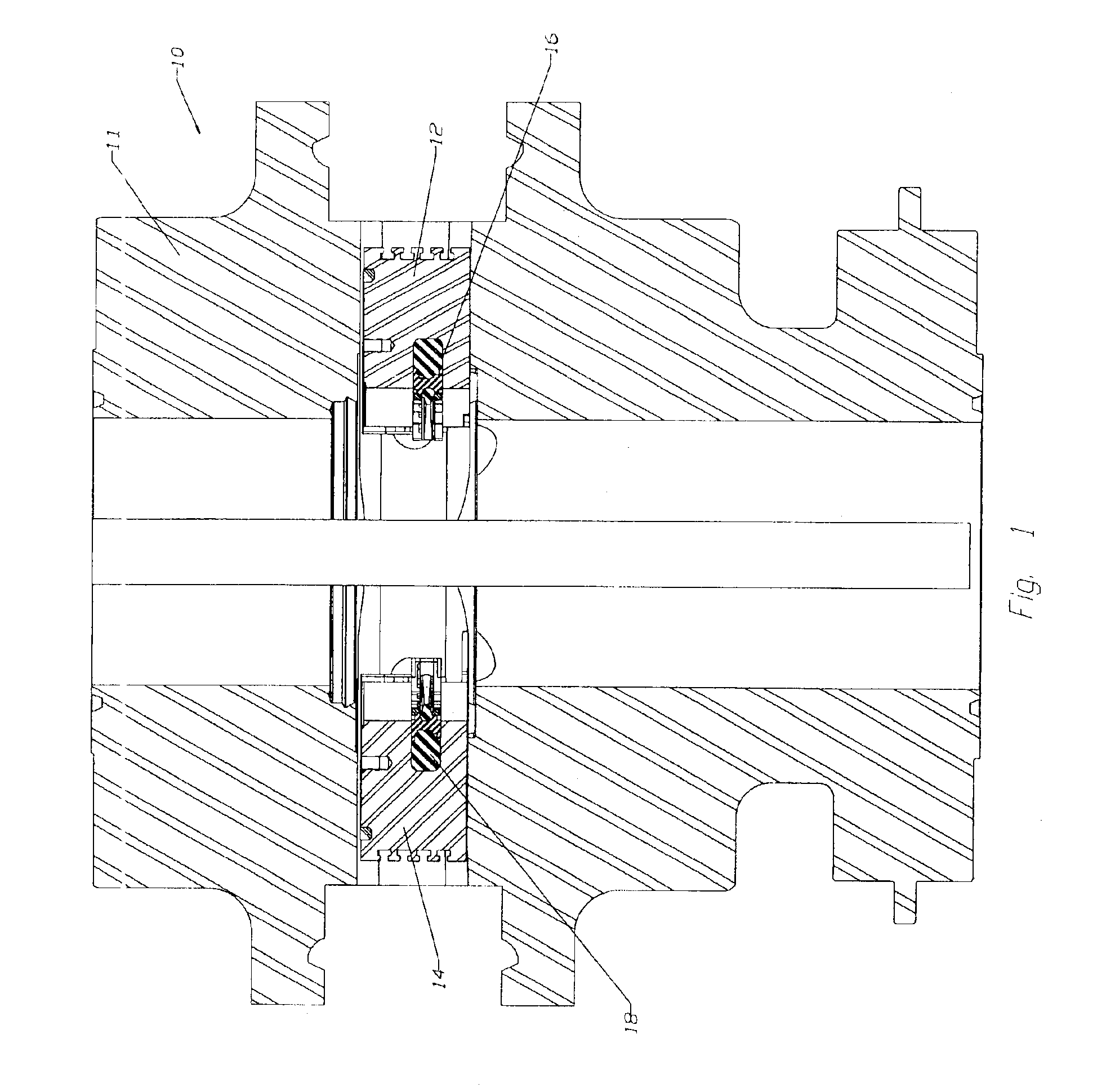 BOP assembly with metal inserts