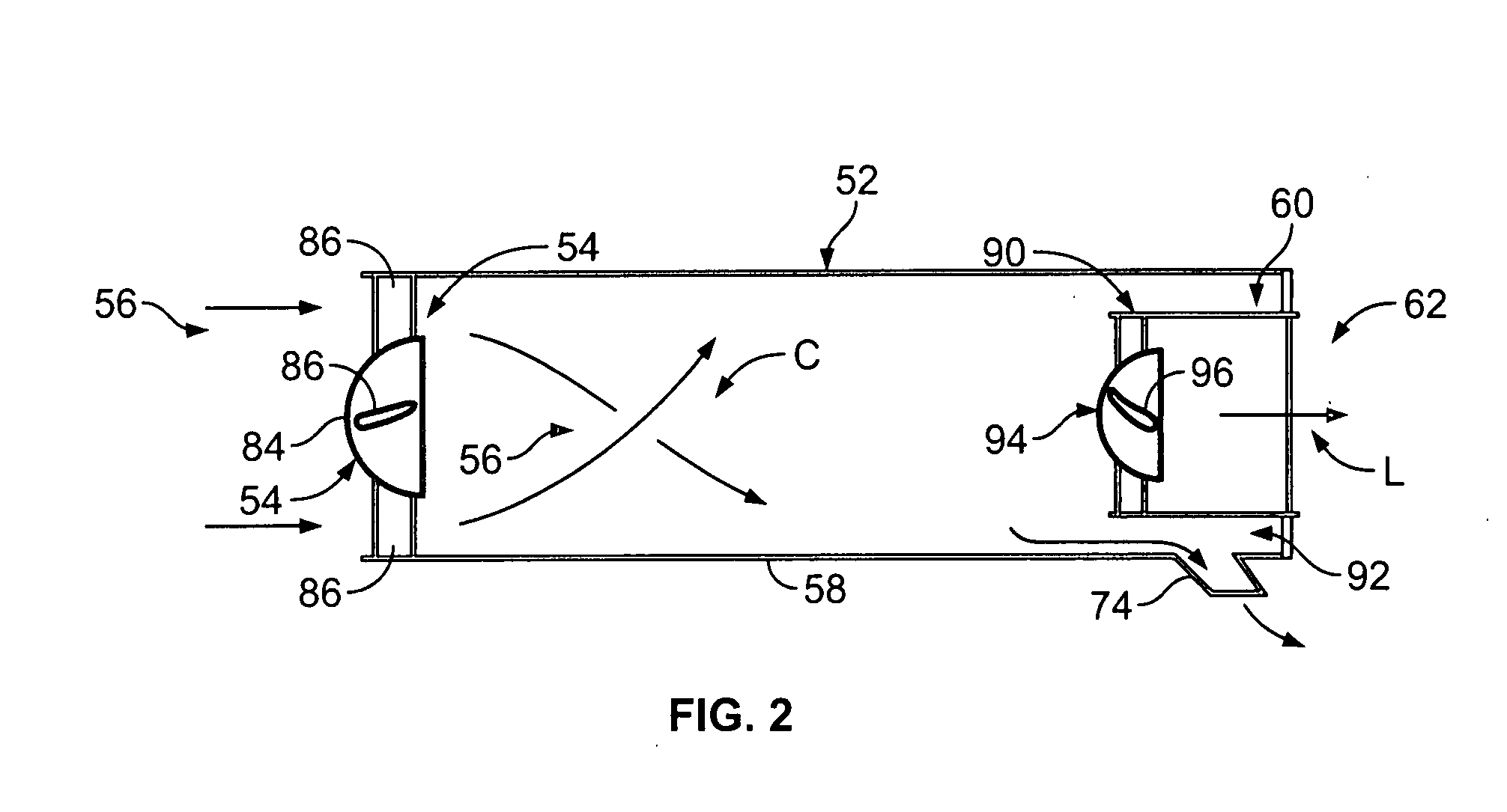 Dust separation system for use with mobile equipment