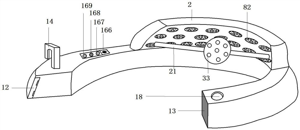 Obstetrical ward predelivery activity safety auxiliary device