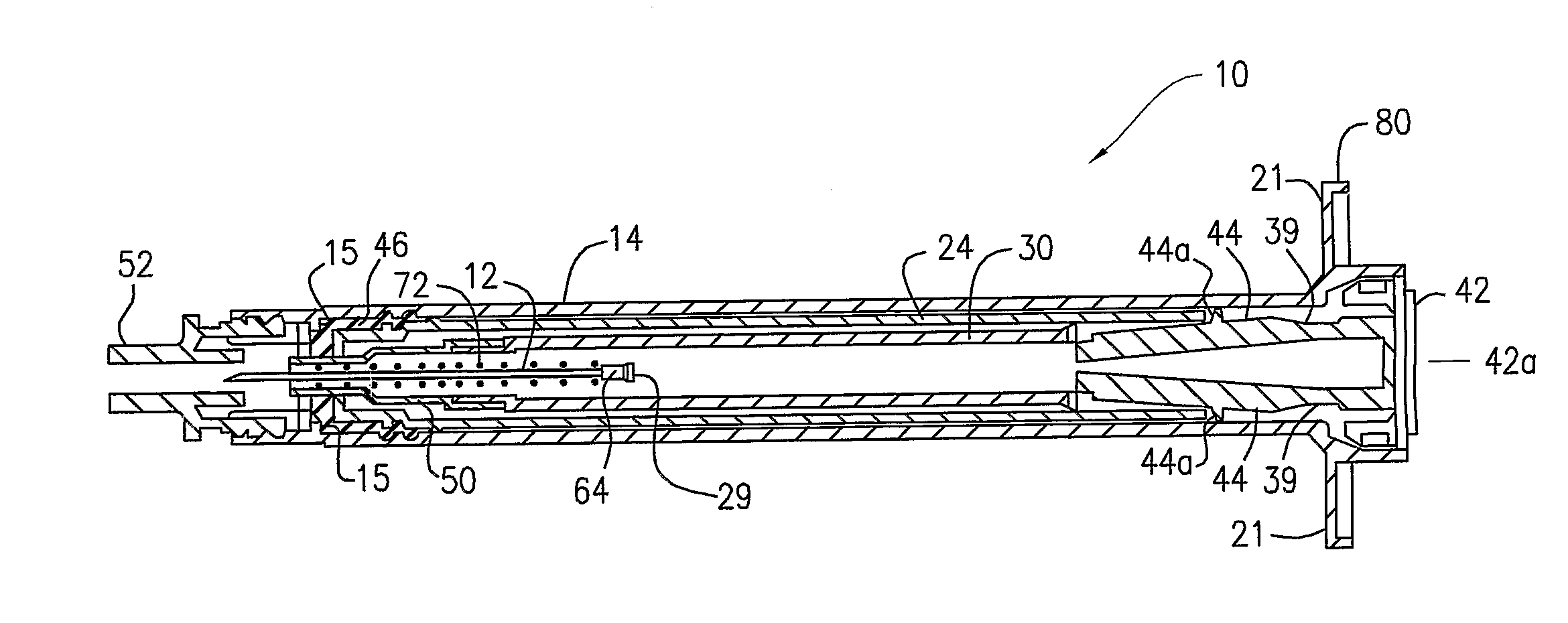 Retractable Needle Syringe Assembly