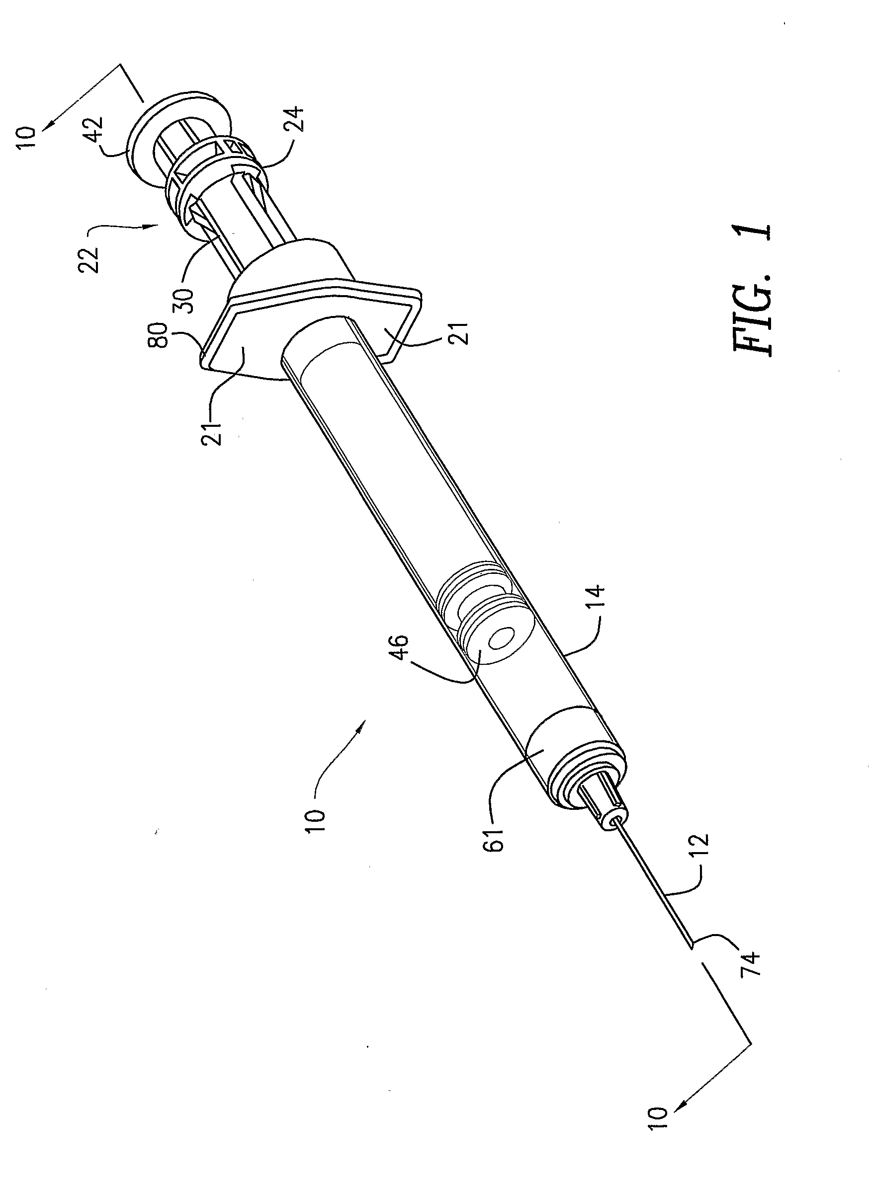 Retractable Needle Syringe Assembly