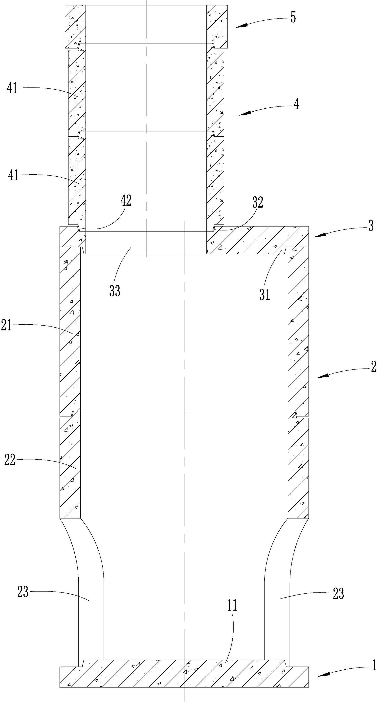 Assembly type manhole