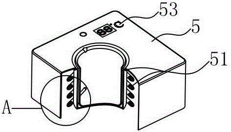 Temperature equality human body sample analysis meter