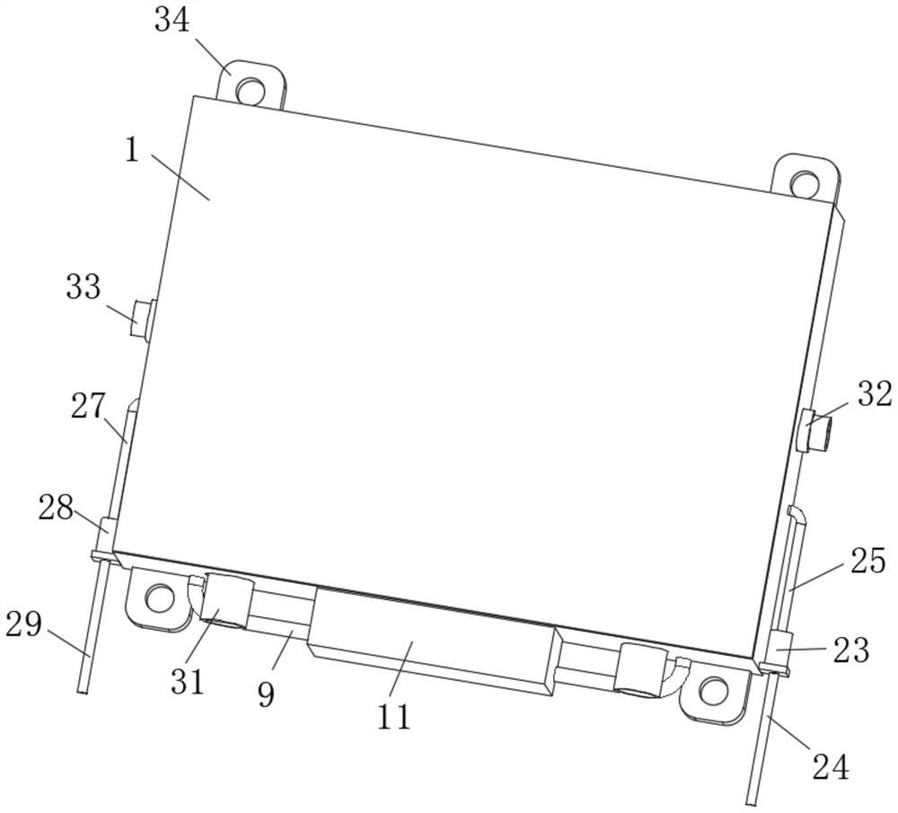 Cable protection box for electrical engineering