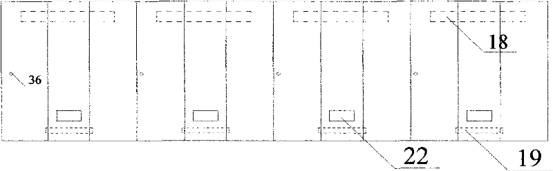 Waste heat sharing intensive tobacco flue-curing house and operating method thereof