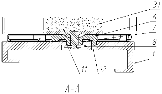 A powder metallurgy brake pad for a train