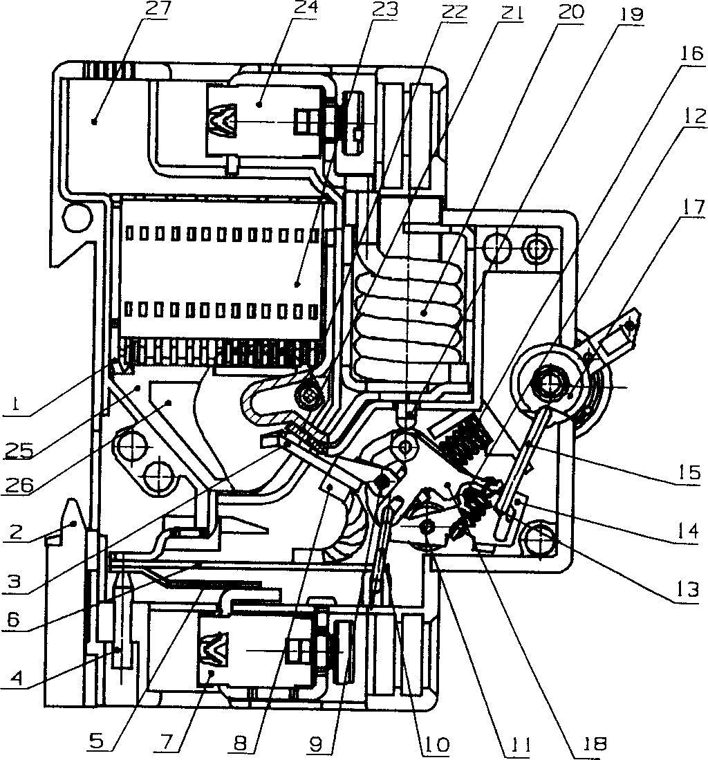 Small circuit breaker