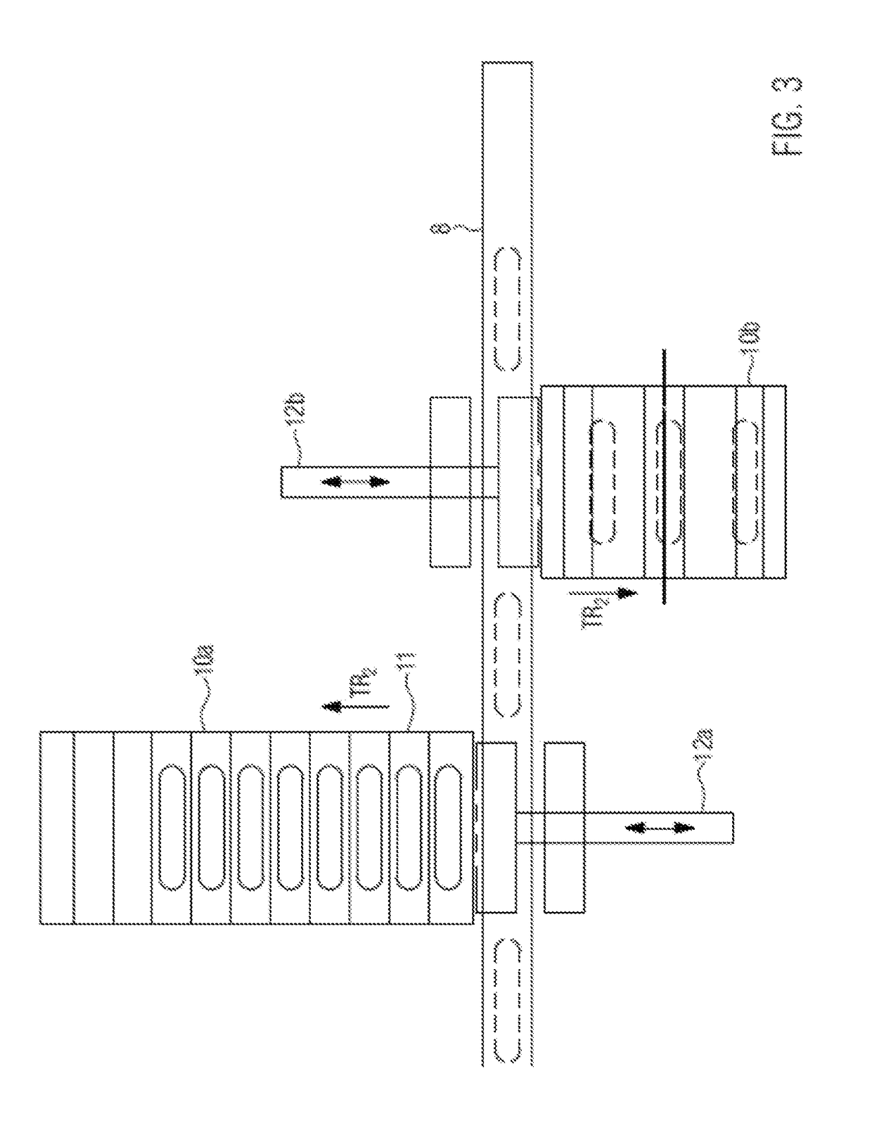 Device and method for transferring sausage portions