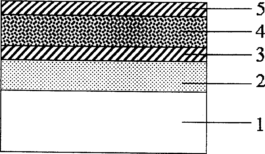 Nd-doped Bi4Ti3O12 ferroelectric thin film for the ferroelectric memory and the production method in low temperature