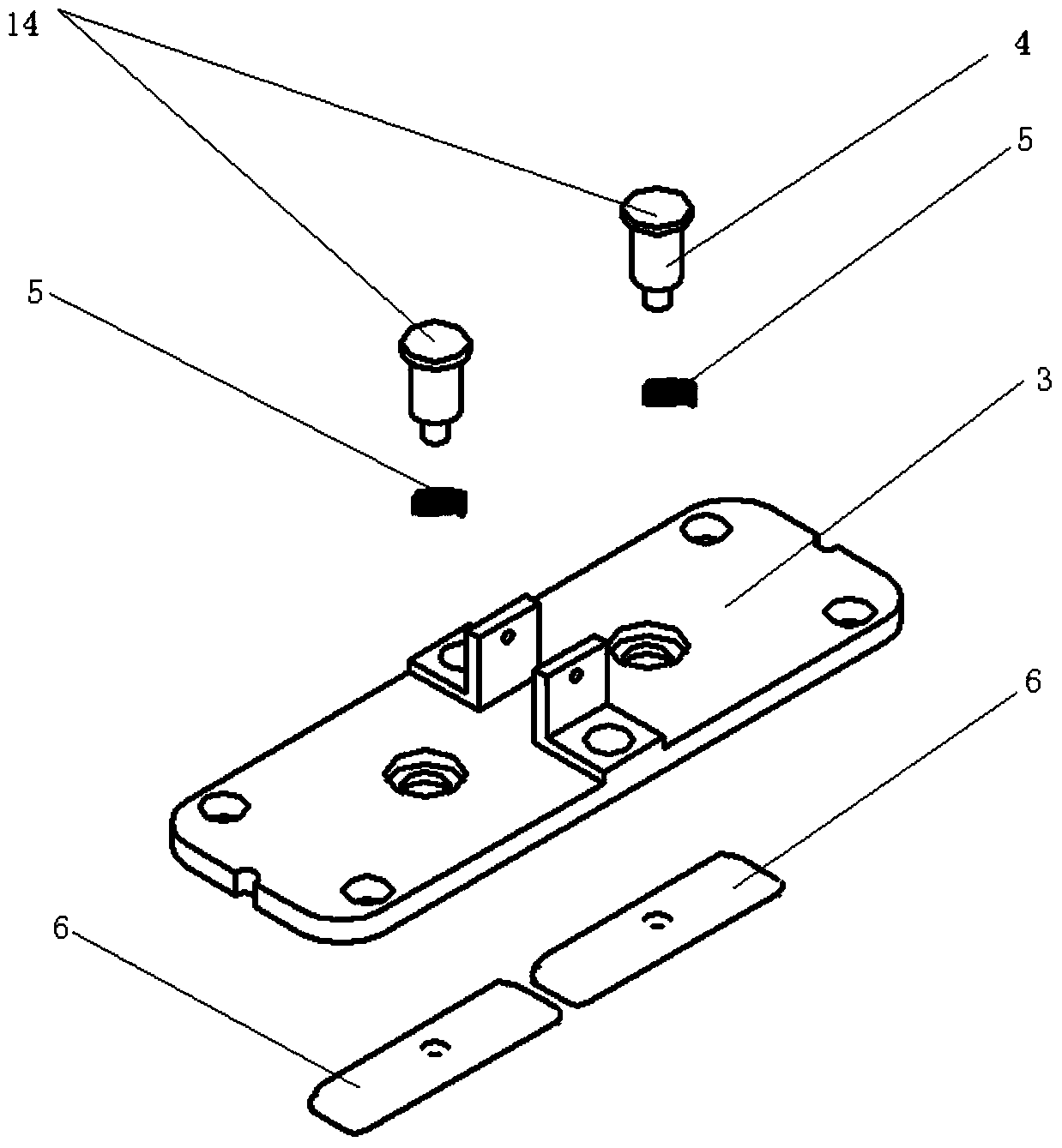 A transmission mechanism for a microwave switch