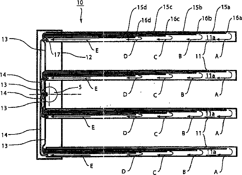 Manipulator of robot and workpiece conveying robot using said manipulator